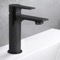 Matte Black Single Hole Bathroom Faucet